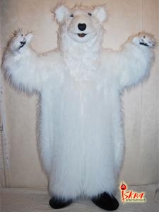 костюм белого медведя на Масленицу